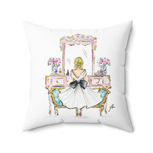Vintage Vanity (Blonde) Pillow