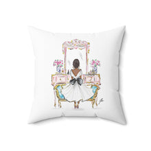 Vintage Vanity (Dark) Pillow