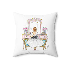 Vintage Vanity (Red) Pillow