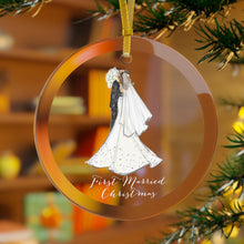 First Married Christmas (Brunette Couple)