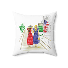 Boardwalk and Bows Pillow