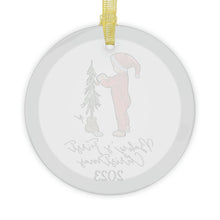 Baby's First Christmas Glass Ornament