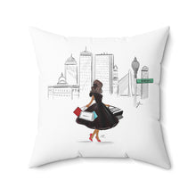 Newbury Street (Dark) Pillow