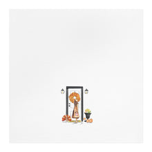 Autumn Door Tea Towel