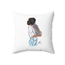 Bookworm (Dark) Pillow