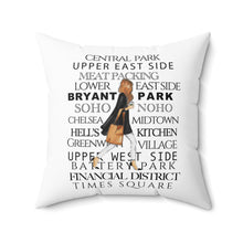 The New Yorker (Red) Pillow