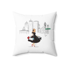 Newbury Street (Red) Pillow