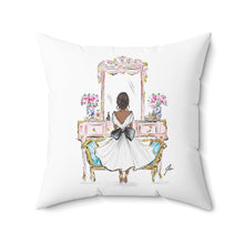 Vintage Vanity (Dark) Pillow