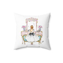Vintage Vanity (Red) Pillow