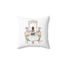 Vintage Vanity (Dark) Pillow