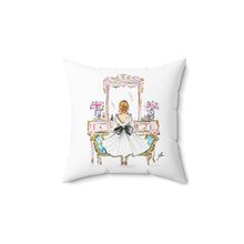 Vintage Vanity (Red) Pillow