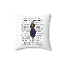 The Bostonian (Brunette) Pillow