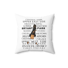 The New Yorker (Dark) Pillow