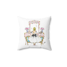 Vintage Vanity (Blonde) Pillow