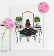 The White Vanity Art Print
