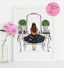 The White Vanity Art Print