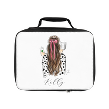 Customizable Bows and Books Lunch Bag