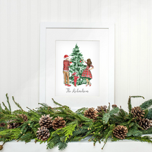 Personalized Holiday Family Portrait