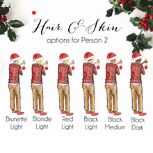Personalized Holiday Family Portrait
