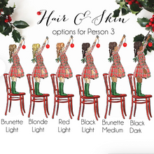 Personalized Holiday Family Portrait