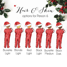 Personalized Holiday Family Portrait