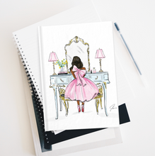 Light Blue Vanity Hardcover Journal