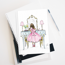 Light Blue Vanity Hardcover Journal