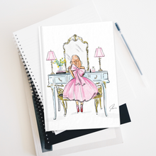 Light Blue Vanity Hardcover Journal