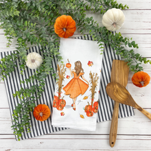 Autumn Harvest Tea Towel