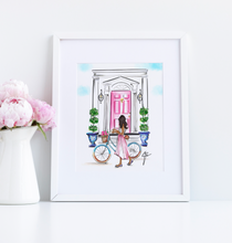 The Pink Door Art Print
