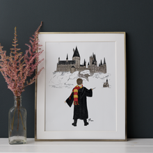 The Wizarding School Art Print