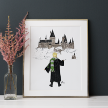 The Wizarding School Art Print