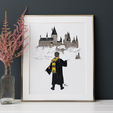 The Wizarding School Art Print
