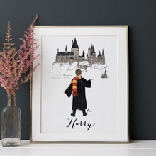 The Wizarding School Art Print