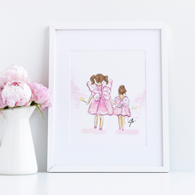 Customizable Butterfly Fairies Art Print