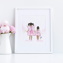 Customizable Butterfly Fairies Art Print