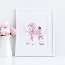 Customizable Butterfly Fairies Art Print