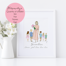 Customizable Grandmother Art Print