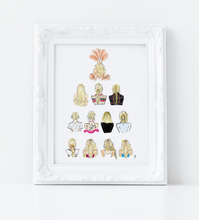 The Evolution of Her Art Print