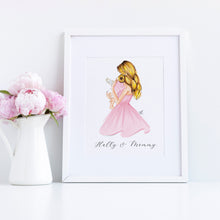 Customizable A Mother's Angel Art Print