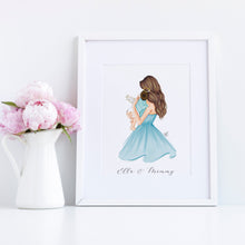 Customizable A Mother's Angel Art Print