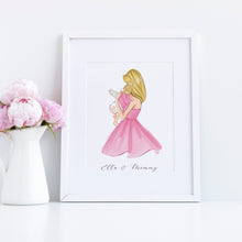 Customizable A Mother's Angel Art Print