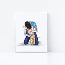 Semi-Custom Son Bear Hugs Art Print