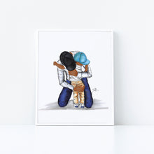 Semi-Custom Son Bear Hugs Art Print