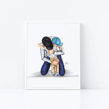Semi-Custom Son Bear Hugs Art Print