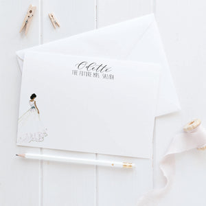 Personalized Bridal Stationery Set