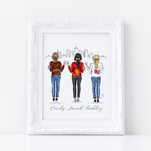 The City Girls Art Print