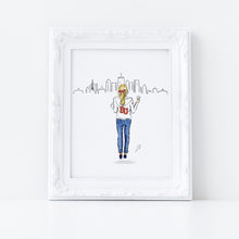 The City Girl Art Print