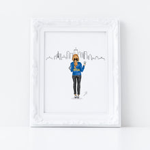 The City Girl Art Print