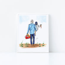 Semi-Custom My Little Handy man - Son Art Print